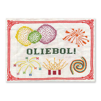 Ansichtkaart Oliebol