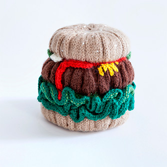 Hamburger knit pattern