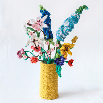 Flower knitpattern